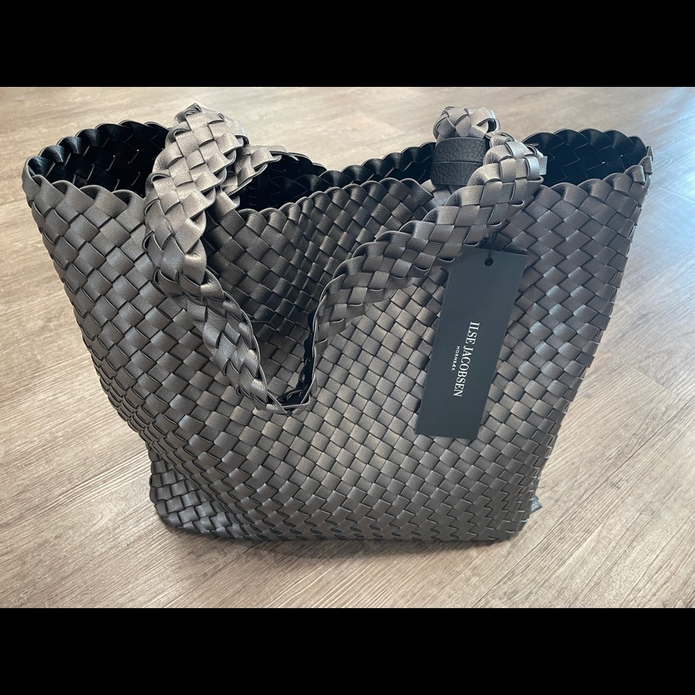 NWT Ilse Jacobson reversible tote bag